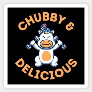 Chubby & Delicious Sticker